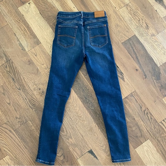 Jack Wills Ferham Super Skinny Crop Blue Denim Size 28 - Picture 6 of 13